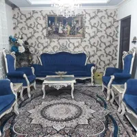 مبل ۹نفره استیل چوب راش با جلو مبلی|مبلمان خانگی و میز عسلی|تهران, خرمشهر|دیوار