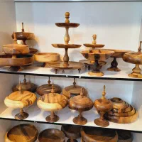 سرویس چوبی گردو در چند مدل اک