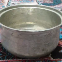 بادیه مسی قدیمی چکشی