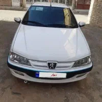 پژو پرشیا پارس سفید بی رنگ xu7