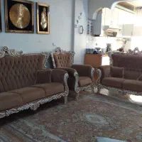 مبلمان هفت نفره|مبلمان خانگی و میز عسلی|تهران, والفجر (افسریه)|دیوار