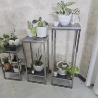کنسول زیبا و نو به همراه سه عدد پایه گلدان ست|بوفه، ویترین، کنسول|مشهد, شهرک امام هادی (شهرک غرب)|دیوار