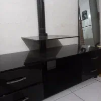 میز تیوی شیشه ای