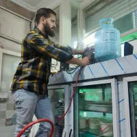 تعمیرات فوق تخصصی یخچال ایستاده ویترینی(درمحل شما)