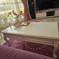 مبل راحتی نیم ست پنج نفره بنفش با میز|مبلمان خانگی و میز عسلی|تهران, فرمانیه|دیوار