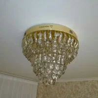 تولید انواع لوستر سقفی کریستالی مدرن|لوستر و چراغ آویز|اردبیل, |دیوار