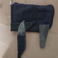 نیاز چاقو با گیره نگهداری سنگ تیز کن. کیف.چند.جاهه|کلکسیون اشیاء عتیقه|رشت, نامجو|دیوار