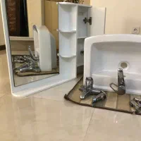 روشویی باپایه وشیرالات بهداشتی