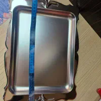 سینی استیل پذیرایی کاملا نو