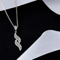 نیم ست نقره زنانه بازرگانی میلادی مدل مینیمال|جواهرات|شیراز, گلستان|دیوار