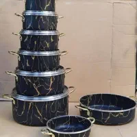 سرویس قابلمه ۱۴پارچه سنگی2600ت حراج