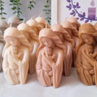 شمع و هدیه برا روز مادر|صنایع دستی و سایر لوازم تزئینی|برخوار, |دیوار