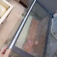 شیشه آکواریوم|ماهی|قروه, |دیوار