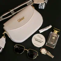 کیف دوشی Dior (سفید)فوق‌العاده شیک خاص - کاملاً نو