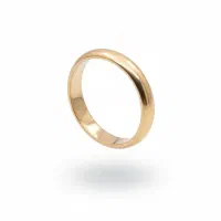 حلقه طلا ساده کم اجرت