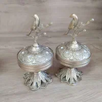 قندان برنجی اصل قدیمی