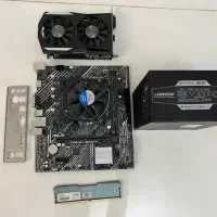 باندل H510M-K و i5 10400 و گرافیک 4G