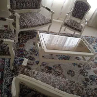 مبل سلطنتی ۷ نفره|مبلمان خانگی و میز عسلی|پرند, فاز ۶|دیوار