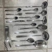 سرویس قاشق و چنگال ۲۴ نفره|ظروف سرو و پذیرایی|میاندوآب, |دیوار