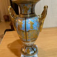 گلدان شیک طلاکاری شده