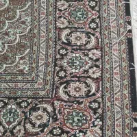 فرش‌‌‌‌‌ دستبافت‌‌ حاشیه سرمه ای