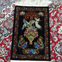 تابلوفرش دستبافت تمام ابریشم