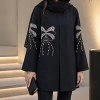 مانتو مجلسی پاپیون دار