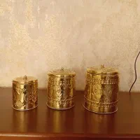 جا قند و چایی و شکر برنجی