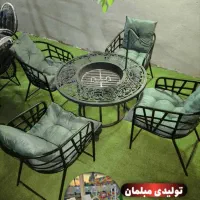 میز صندلی باغی/مدل دالاس/مقاوم و شیک