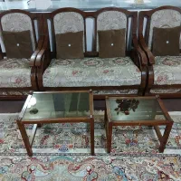 فروش مبلمان 8 نفره با میز پذیرائی،میز عسلی و کوسن