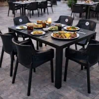 میز غذاخوری صندلی پلاستیکی|میز و صندلی غذاخوری|تهران, سلسبیل شمالی|دیوار