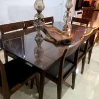 میز ناهار خوری ۸ نفره چوب اصل