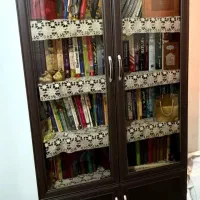 کتابخانه|کتابخانه، شلف، قفسههای دیواری|شوشتر, |دیوار