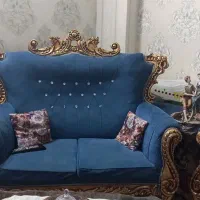 مبل استیل ۷نفره سالم و شیک با جلومبلی فقط ۵و۲۰۰|مبلمان خانگی و میز عسلی|تهران, فلاح|دیوار