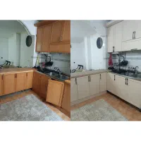 رنگ آمیزی،رنگ کاری،نقاشی چوب کابینت مبل میز کمدتخت