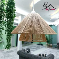 لوستر رافیا در طرح های مختلف|لوستر و چراغ آویز|اسلام‌‌آباد غرب, |دیوار