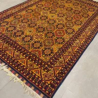 فرش دستباف (بساک) ۶ متریهای کرک لیمویی خاص|فرش|مشکین‌دشت, |دیوار