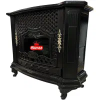 بخاری گازی آکماز شومینه ای طرح سلطنتی ۳۶