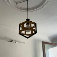 لوستر چوبی|لوستر و چراغ آویز|ساوه, |دیوار