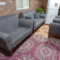 مبل ۷نفره به همراه میزعسلی پانزده میلیون|مبلمان خانگی و میز عسلی|گوراب زرمیخ, |دیوار