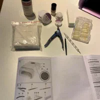 پک کامل  کاشت ناخن  آلمانی|آرایشی، بهداشتی، درمانی|سنندج, |دیوار