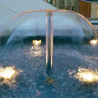 آبنما و فواره پرده آب تولید مستقیم