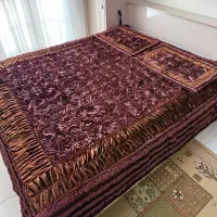 روتختی دو نفره مخمل نو نو-روتختی جهیزیه