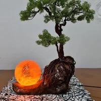 شب خواب سنگ نمک سبک روستیک|چراغ خواب و آباژور|شیراز, شهرک نیروی انتظامی|دیوار