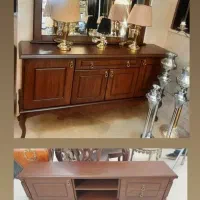 (تولیدی انواع کنسول و میز تلویزیون )|بوفه، ویترین، کنسول|قزوین, |دیوار