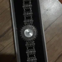 ساعت و دستبند نقره زنانه