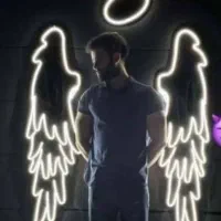 تابلو نئونی بال فرشته