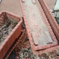 سه عدد گلدان برای فروش