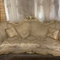 ست مبلمان سلطنتی چوب گردو|مبلمان خانگی و میز عسلی|تهران, آبشار تهران (دریاچه)|دیوار