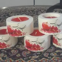 انواع شمع و گلجا زیبا|صنایع دستی و سایر لوازم تزئینی|شیراز, نصر|دیوار